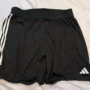 Adidas Black Shorts with Subtle Branding